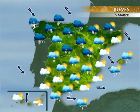 Previsión meteorológica de tres días para Bayona ...